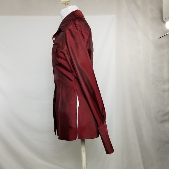 90s Goth Made in USA Iridescent Small Vintage - Picture 5 of 7